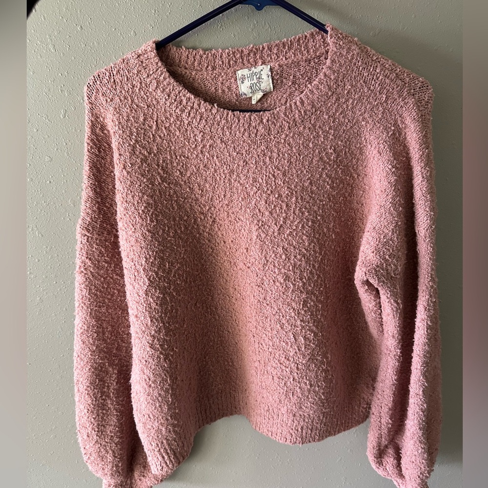 Hippie Rose Size Medium Sweater
